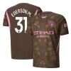 Maillot de Gardien Manchester City Ederson 31 Domicile 2024-25 Pour Homme